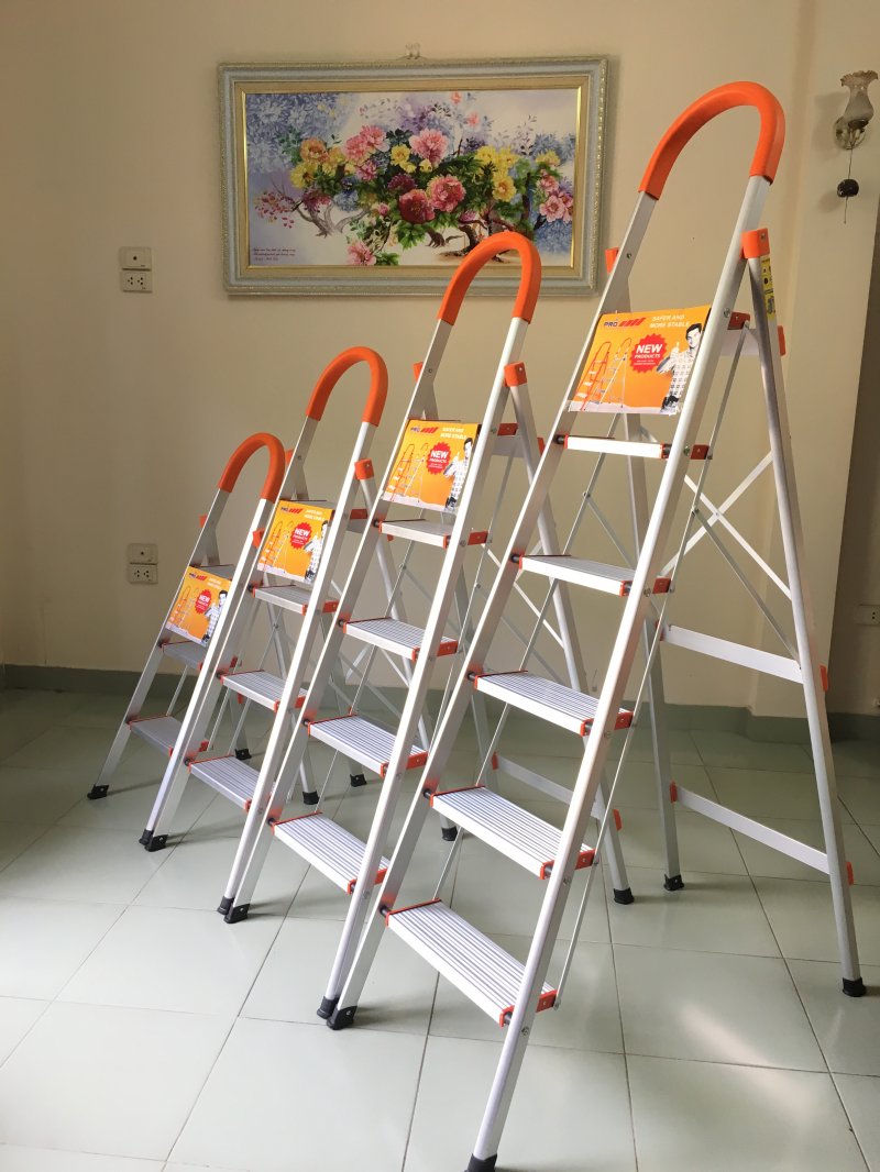 Top 3 loại thang ghế nhôm được ưa chuộng nhất hiện nay