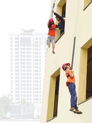 Những chi tiết cấu tạo của bộ dây thoát hiểm Nikawa Hàn Quốc