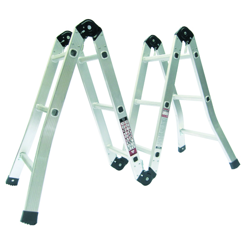 Thang nhôm 4 khúc hay còn gọi là thang chữ M chấp tất mọi địa hình