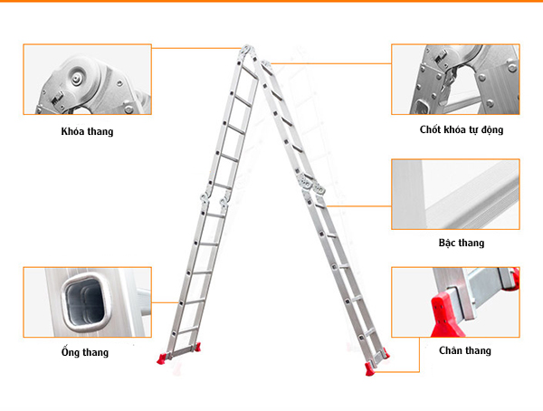 Những lưu ý cần thiết khi bảo dưỡng thang nhôm chữ A