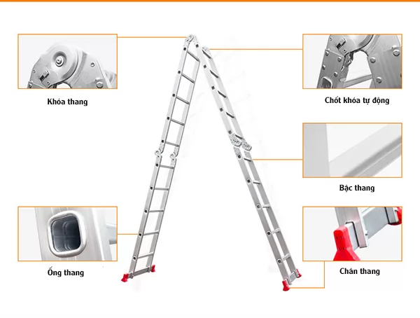 Những lưu ý cần thiết khi bảo dưỡng thang nhôm chữ A