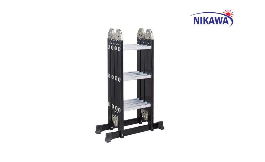 Thang nhôm 4 đoạn – thang chữ M chấp tất mọi địa hình