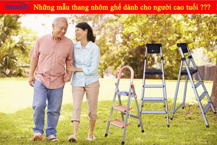 Những mẫu thang ghế giành cho người cao tuổi an toàn và tiện dụng