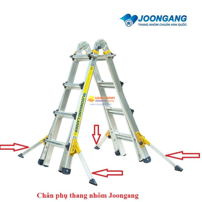 Giải pháp an toàn và tiện lợi cho mọi công trình với thang nhôm Hàn Quốc