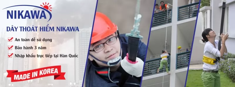 Dây thoát hiểm Nikawa Hàn Quốc KDD-3F