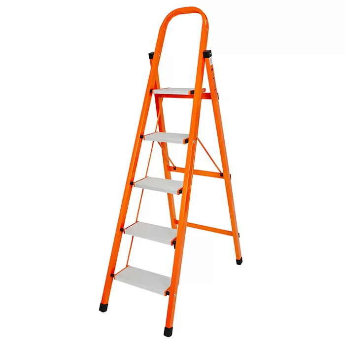 Thang ghế nhôm khung thép 5 bậc Nikawa NKS05