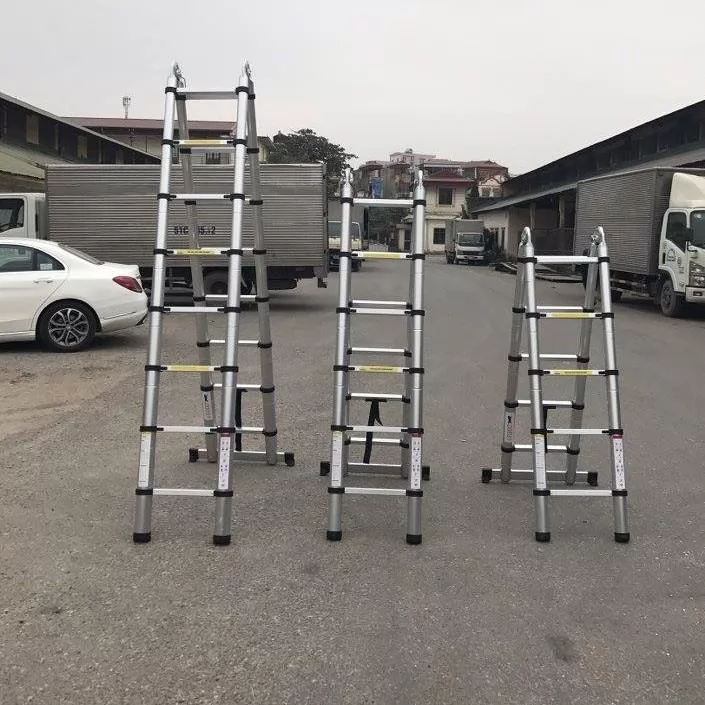 Thang nhôm rút gọn đôi Ameca AMI-380