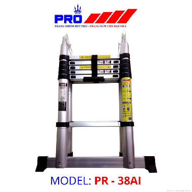Thang nhôm rút gọn đôi Pro PR-38AI