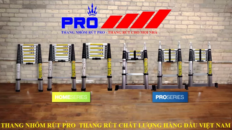 Thang nhôm rút gọn đơn Pro PR49