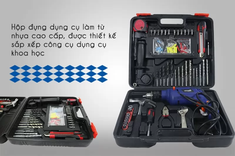 Bộ dụng cụ đa năng có khoan Nikawa ID102