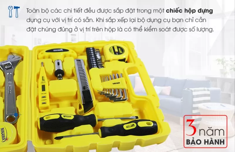 Bộ dụng cụ đa năng Nikawa 28 món NK-BS928