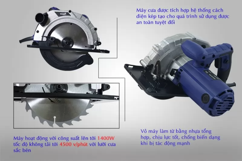 Máy cưa đĩa Nikawa NK-CS04