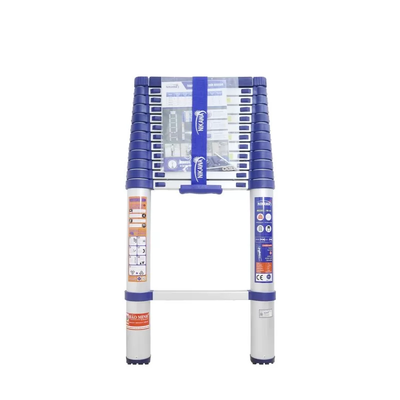 Thang nhôm rút gọn đơn Nikawa NK-44 New