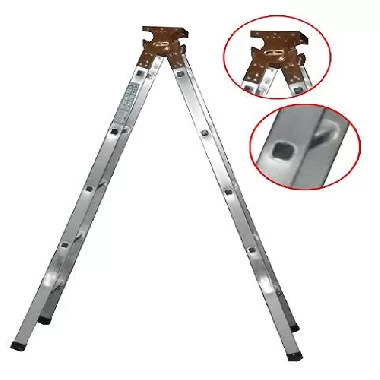 Thang nhôm chữ A 7 bậc cao 3M